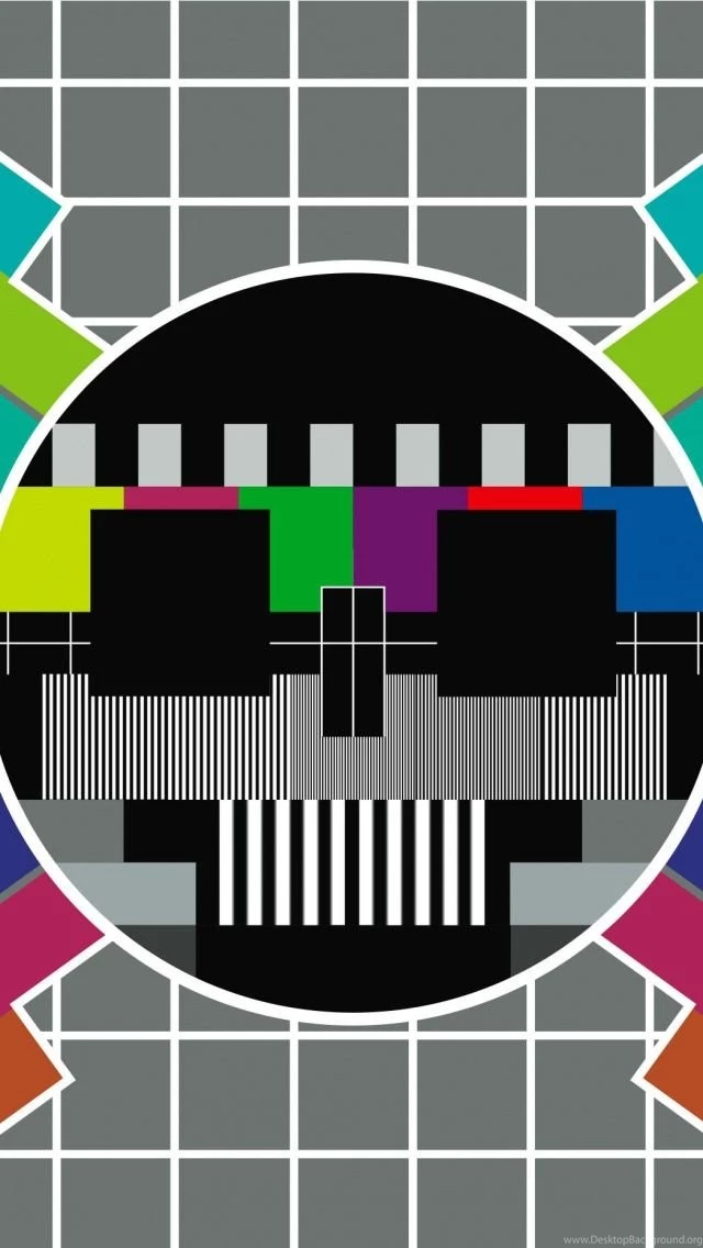 Tv Skull iPhone 5 Wallpapers