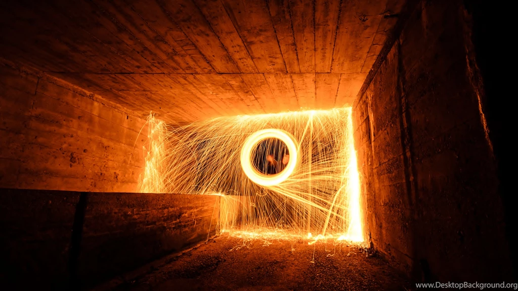 Iron Tunnel Fireworks Ultrahd 4k Wallpapers Wallpapers
