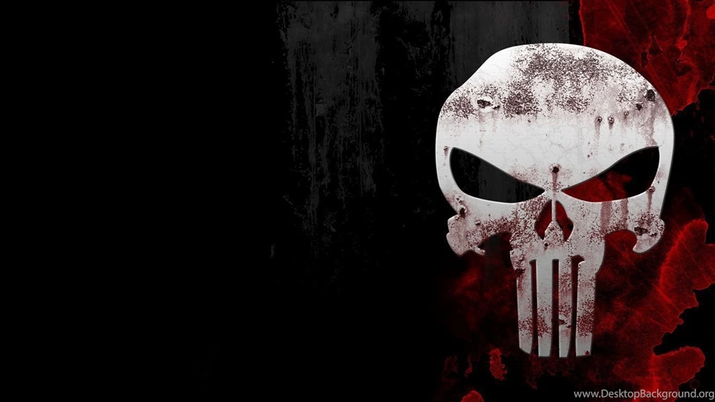 1366x768 Skull, The Punisher, Background, Blood, Punisher, Skull ...