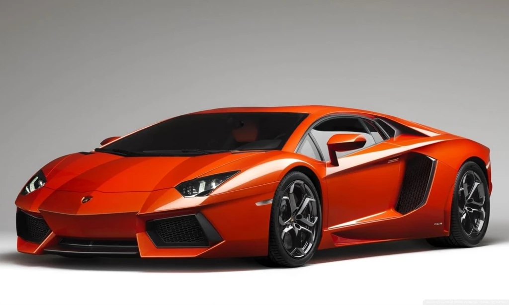 Orange Lamborghini Aventador HD Desktop Wallpapers : Widescreen ...