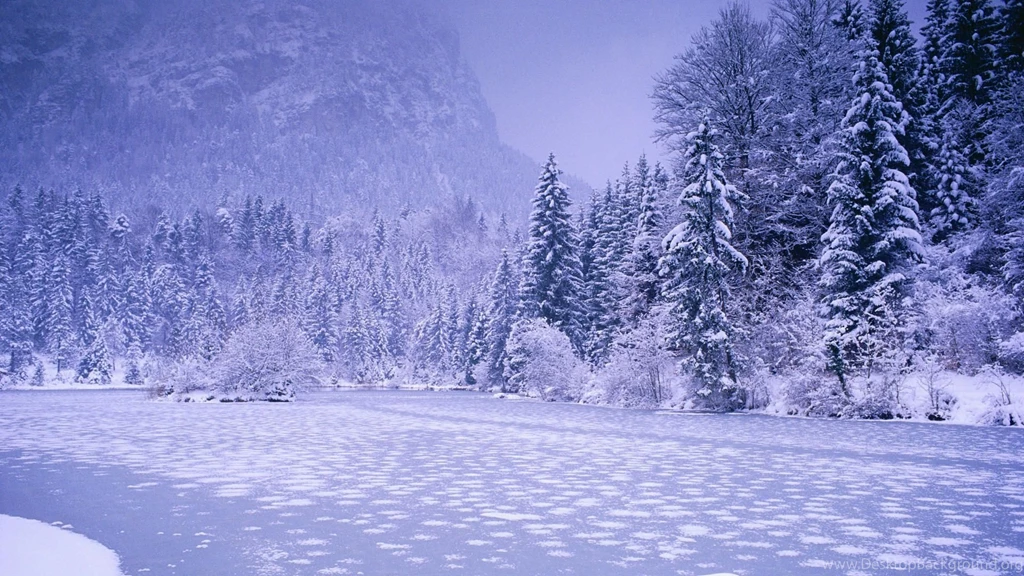 _ Of Silver coated Download Of Desktop Of Beautiful Snow Scene Is ...