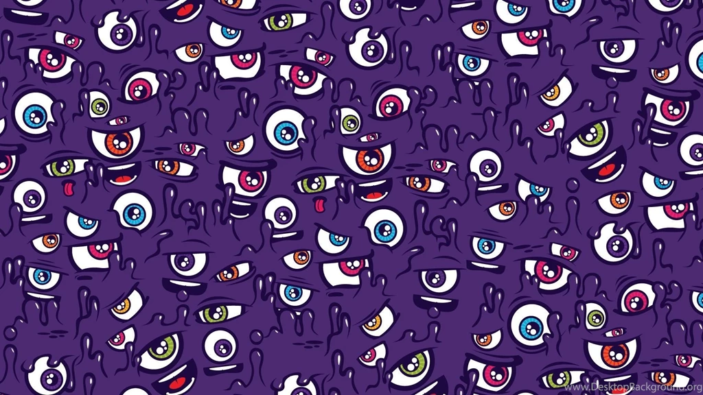 Download Wallpapers 1920x1080 Eyes, Pattern, Purple, Form Full HD ...