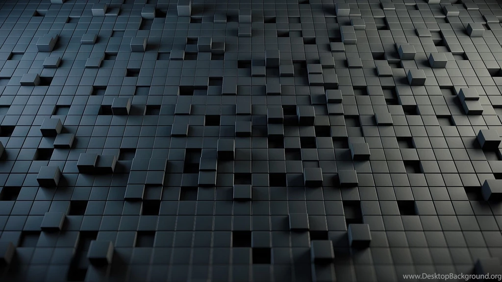 Abstract, Black, Dark, Patterns, Cubes, Digital Art, Backgrounds ...