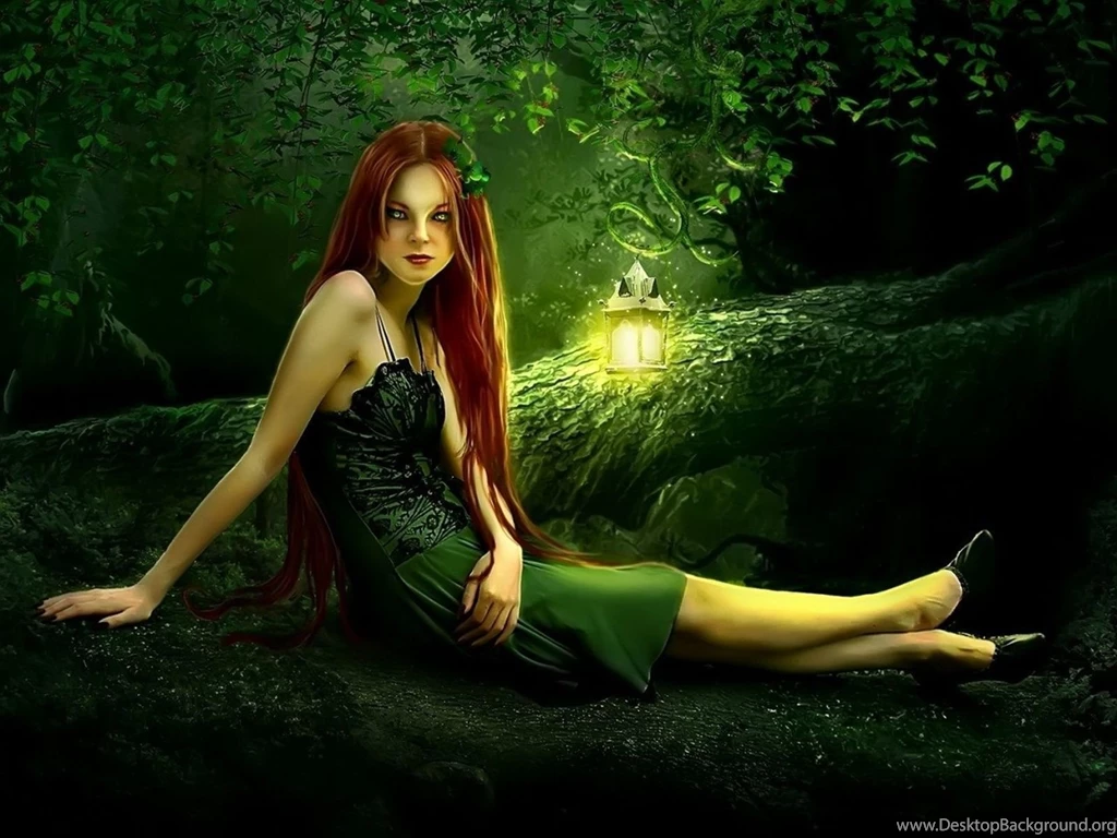 Forest Girl Computer Wallpapers, Desktop Backgrounds