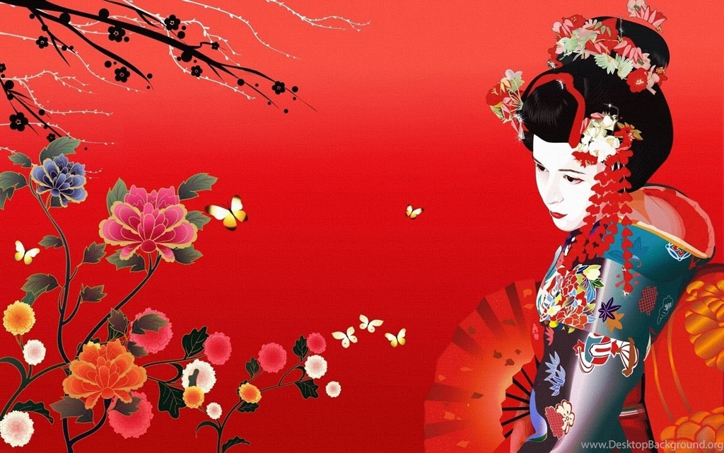 Japanese Wallpapers: Beautiful Geisha Wallpapers