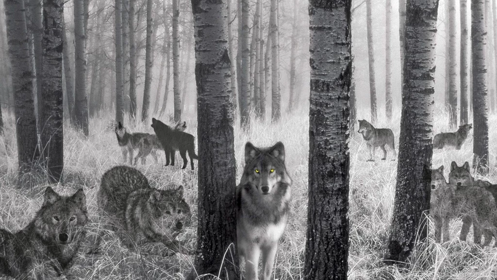 Wolf Spirits Of The Woods >> HD Wallpaper, Get It Now!