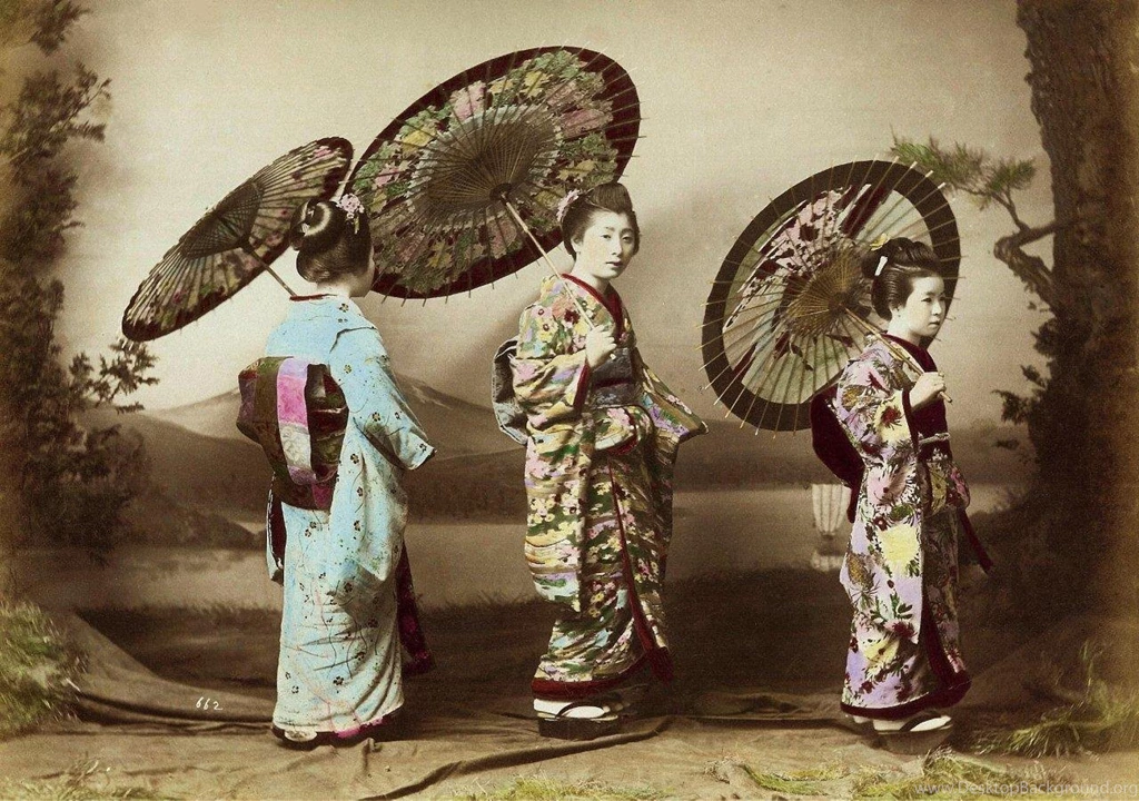 Japan Wallpapers And Images: More Japanese Geisha Wallpapers