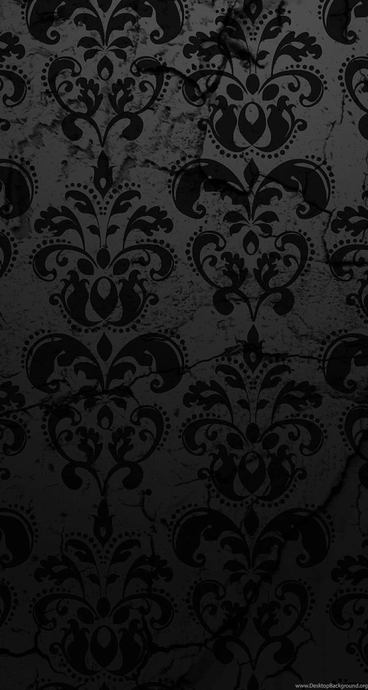 Black Floral Iphone Wallpapers