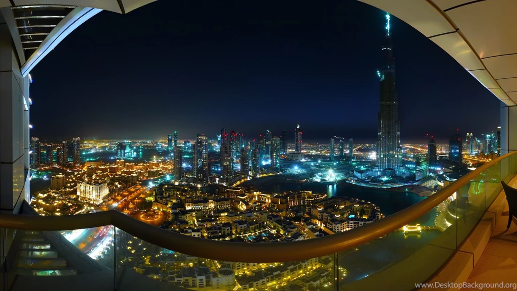 Download Wallpapers 3840x2160 Dubai, Burj Dubai, Night, Lights ...