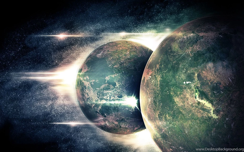 Planetary Impact 1920 X 1200 Wallpapers