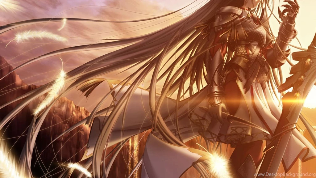 Fantasy Anime Warrior Female HD Wallpapers Wallpapers (
