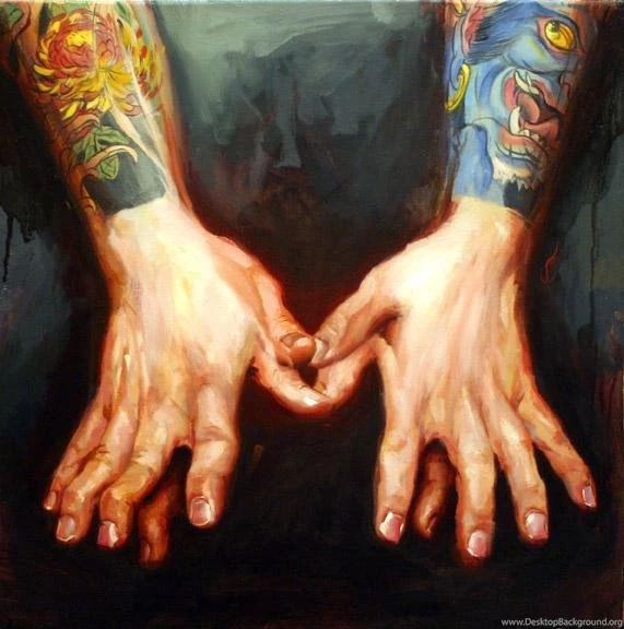 Tattoo On Hands Free Desktop Backgrounds Free Wallpapers Image