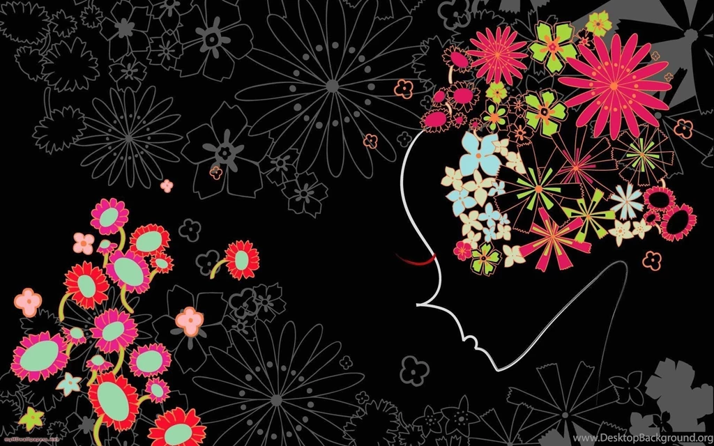 Flowers Tattoo HD Desktop Wallpapers