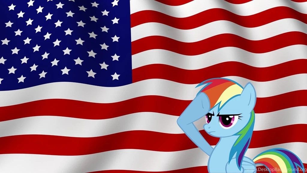USA Rainbow Dash Desktop Wallpapers 24594