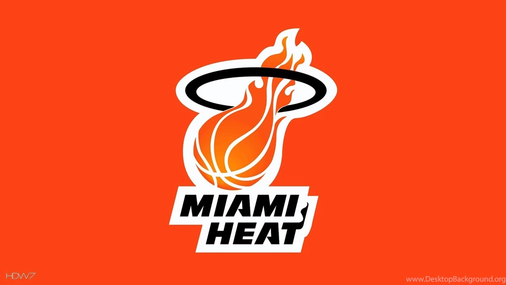 Miami Heat Orange Desktop Backgrounds