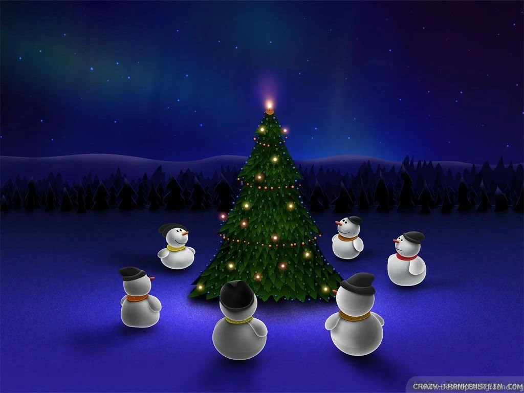 Christmas Wallpapers   Crazy Frankenstein