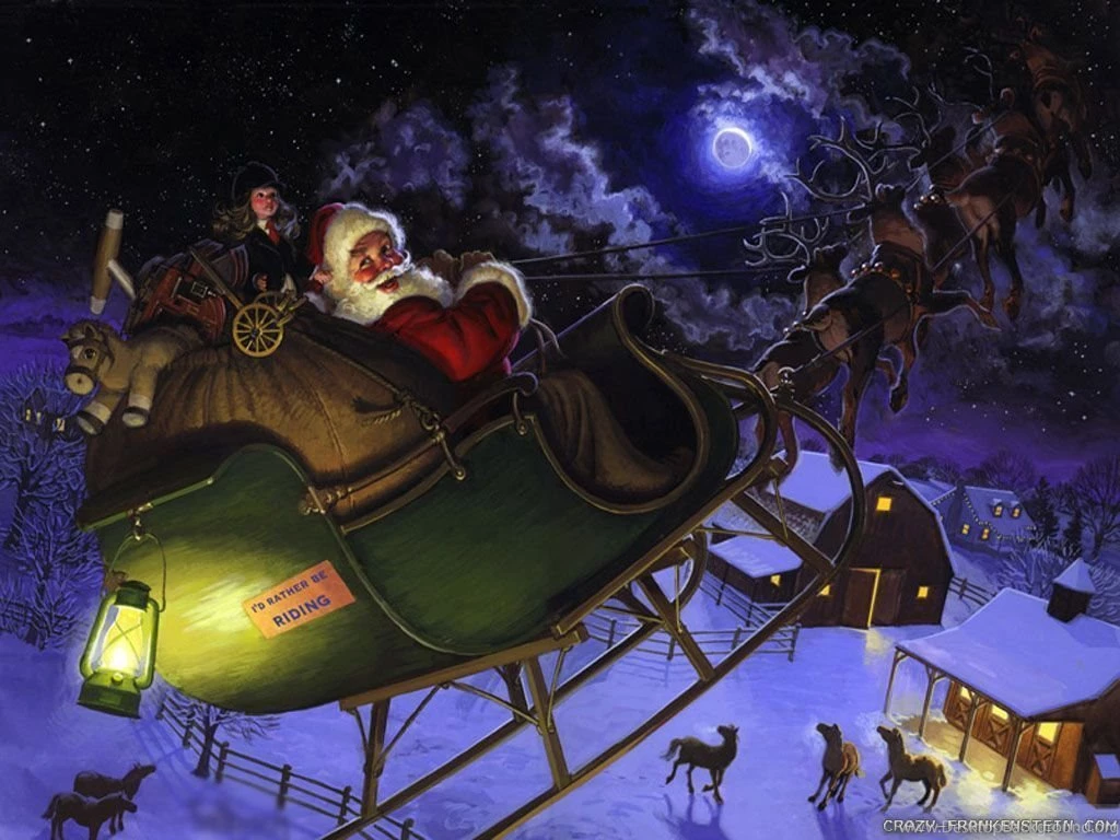 Christmas Eve Wallpapers Crazy Frankenstein