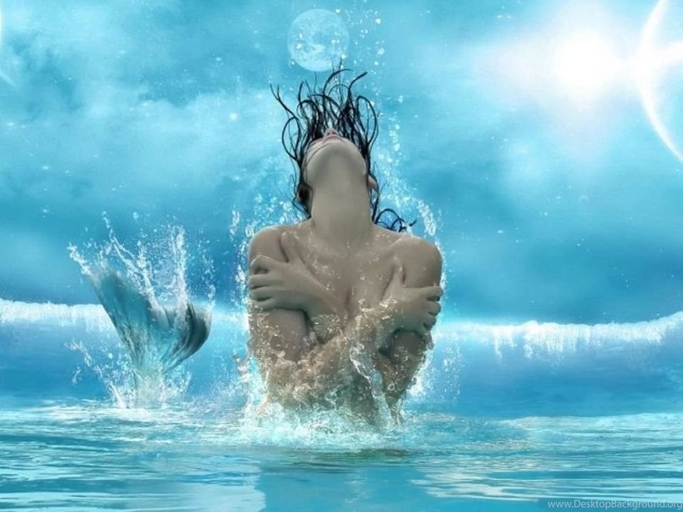 Free Illustration: Mermaid, Siren, Desktop Wallpapers Free Image ...