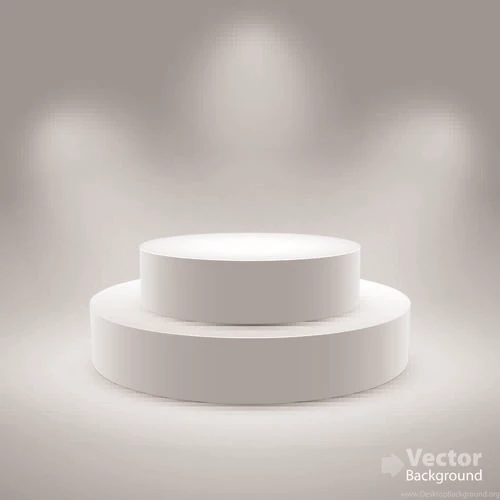 Set Of Empty White Interior Backgrounds Design Vector 03 Vector ...
