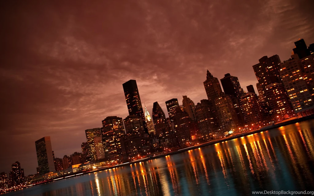 Manhattan NYC Reflections Wallpapers