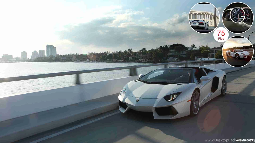 2014 Lamborghini Aventador LP 700 4 Roadster Front