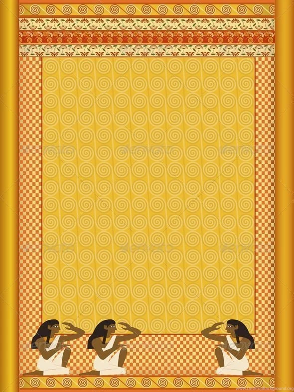 Backgrounds Stylized In Under Ancient Egyptian
