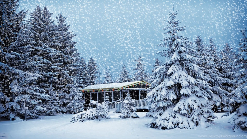 Theme Bin» Blog Archive » Christmas Snowstorm HD Wallpapers