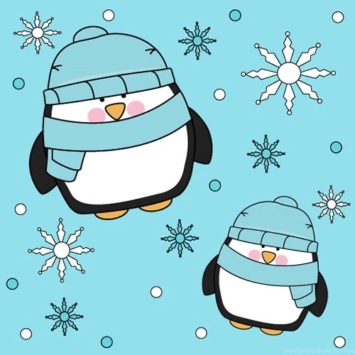 Winter Penguin Backgrounds Winter Penguin Backgrounds Image