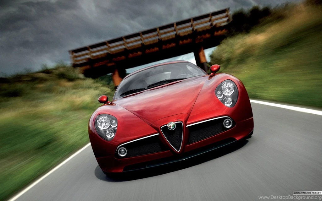 Desktop Wallpapers Alfa Romeo, Red Car Car