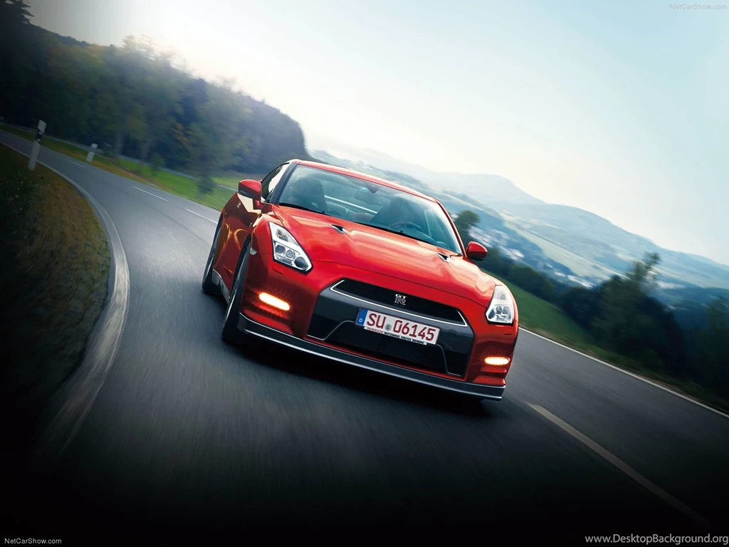Nissan GT R 2015 Supercar Car Godzilar Road Red Wallpapers 11 ...