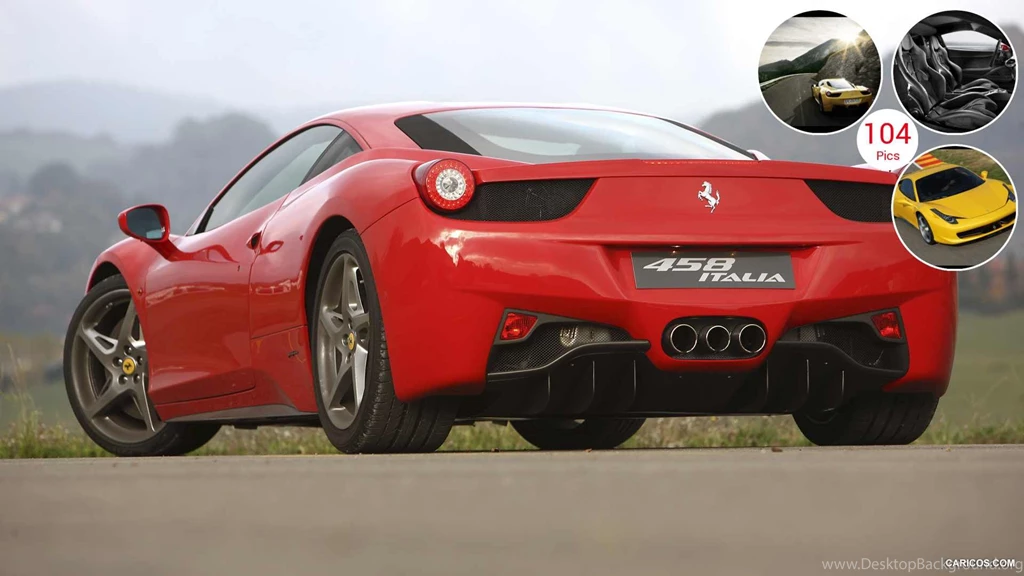 Ferrari 458 Italia Rear