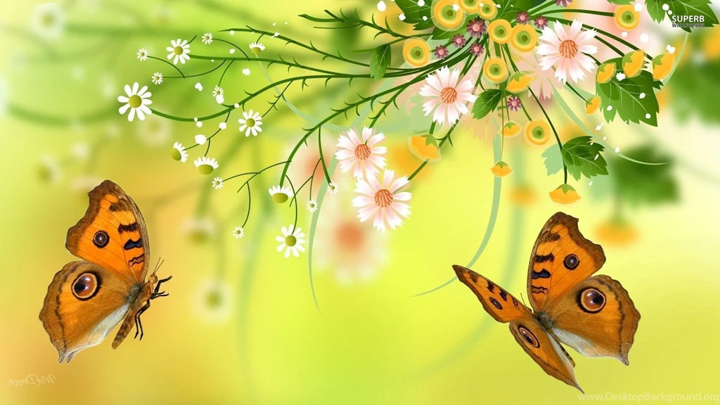 Summer Bouquet In A Mug Wallpapers Digital Art Wallpapers