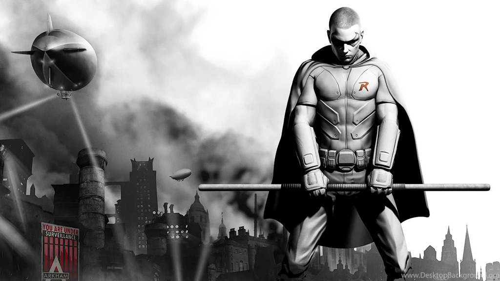 Batman Arkham City   Robin   1920x1080   Full HD 16/9   Wallpapers ...