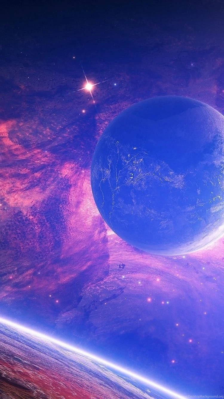 Download Wallpapers 750x1334 Planet, Light, Spots, Space iPhone 6 ...