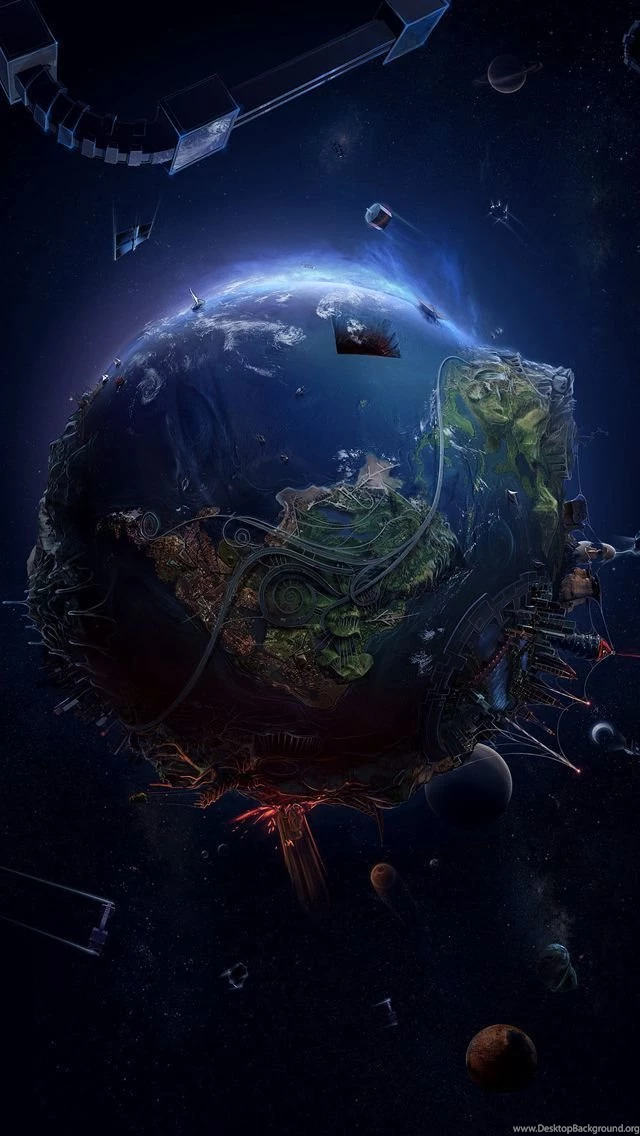Great Space Backgrounds iPhone 5s Wallpapers Download