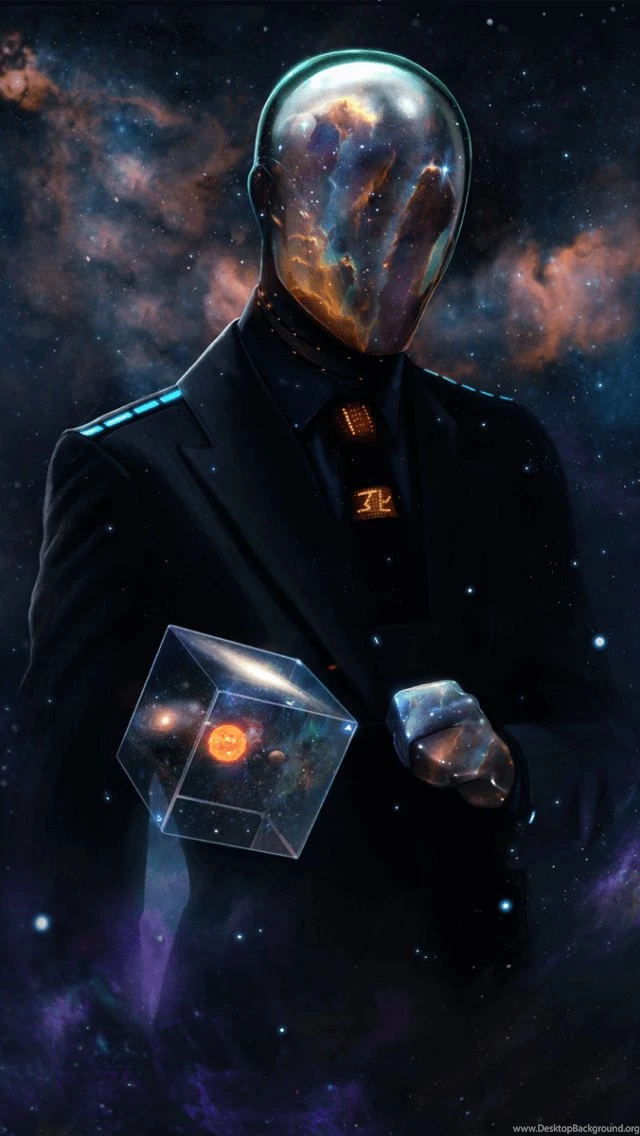 Download Space Man HD iPhone Walpaper