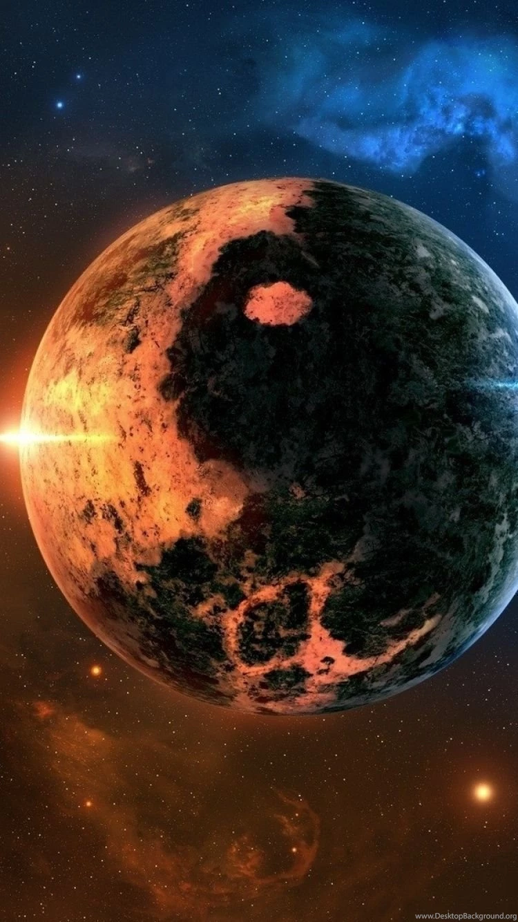 Download Wallpapers 750x1334 Space, Planet, Backgrounds iPhone 6 HD ...