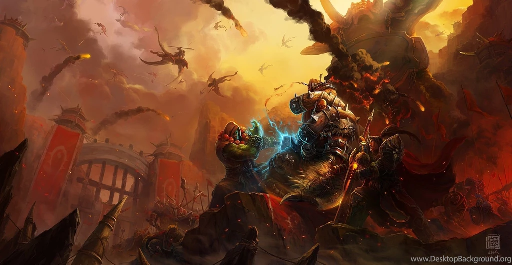 World Of Warcraft, Hell, Horde, Thrall, Siege, Orgrimmar, Garrosh ...