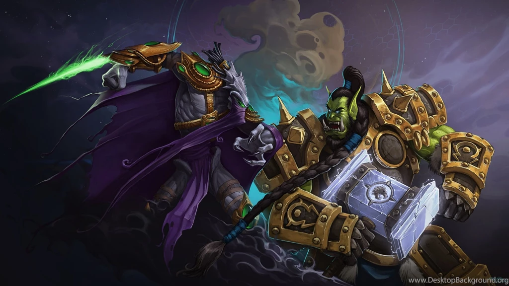 Thrall Vs Zeratul Heroes Of The Storm Wallpapers 2560x1440 872678