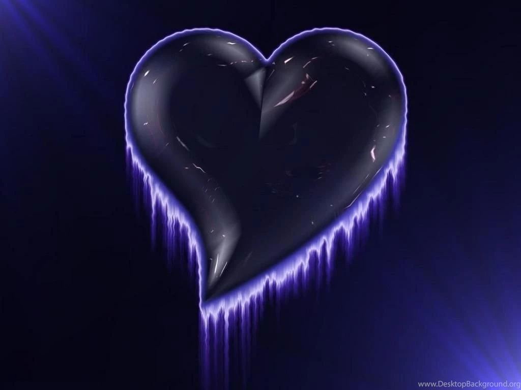 Dark Blue Heart Wallpapers The Best HD Wallpapers Source