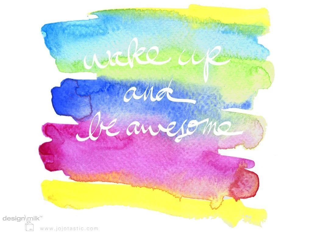 Colorful Rainbow Watercolor Desktop Backgrounds Design Milk