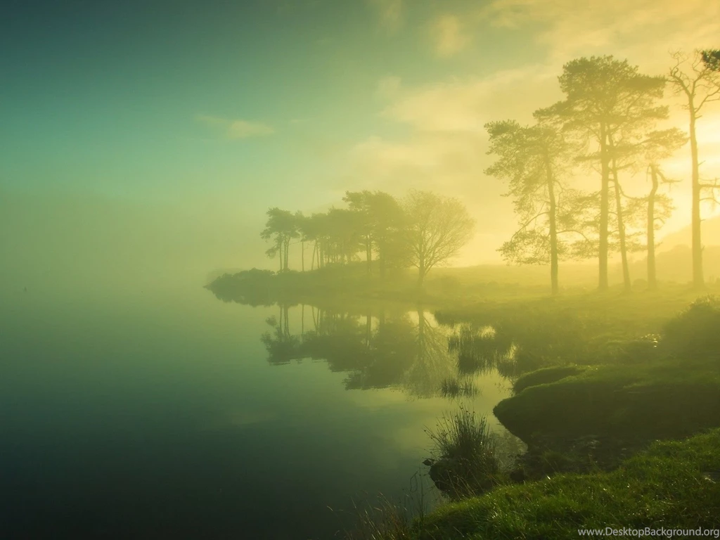 1600x1200 Sunrise Nature Fog & Sea Desktop PC And Mac Wallpapers