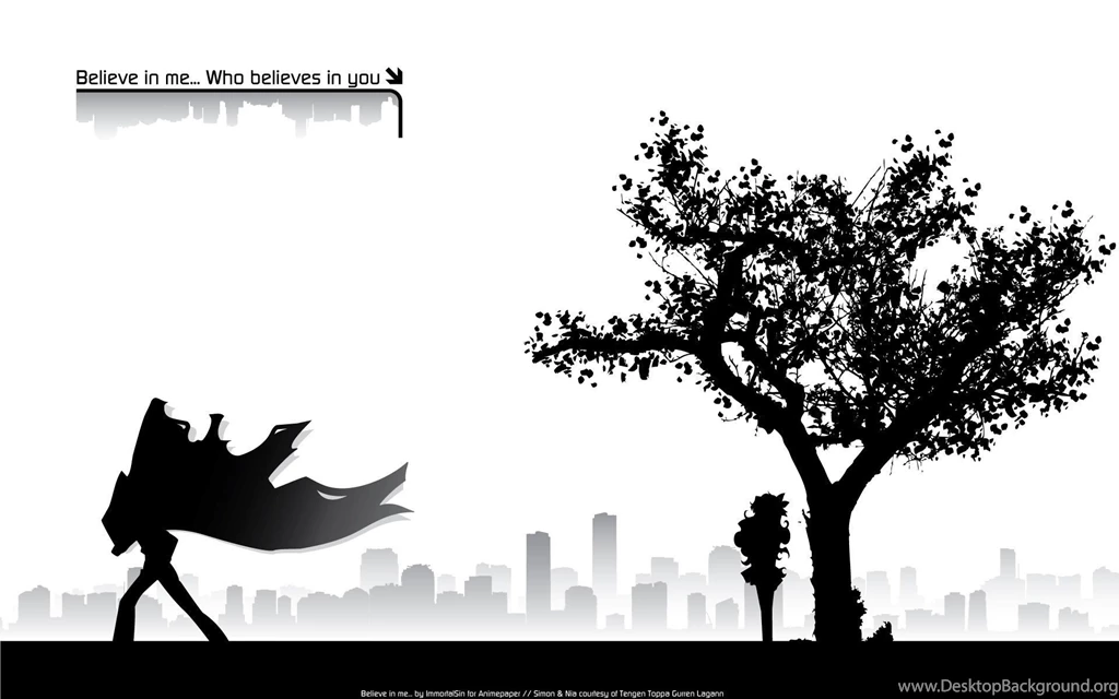 Gurren Lagann : High Resolution Girls & Gun Anime Wallpapers 01 ...