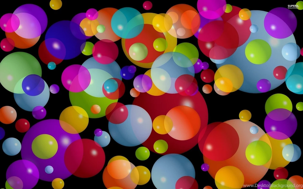 Blurred Curves And Bubbles Wallpapers   Abstract Wallpapers