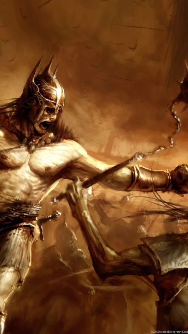 Fantasy Fight iPhone 5 Wallpapers