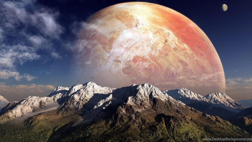 Mountains Planets 1920X1080 Pics About Space