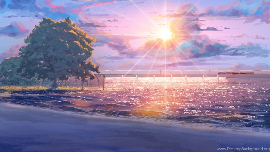 Top Anime Summer Landscape Images For Pinterest