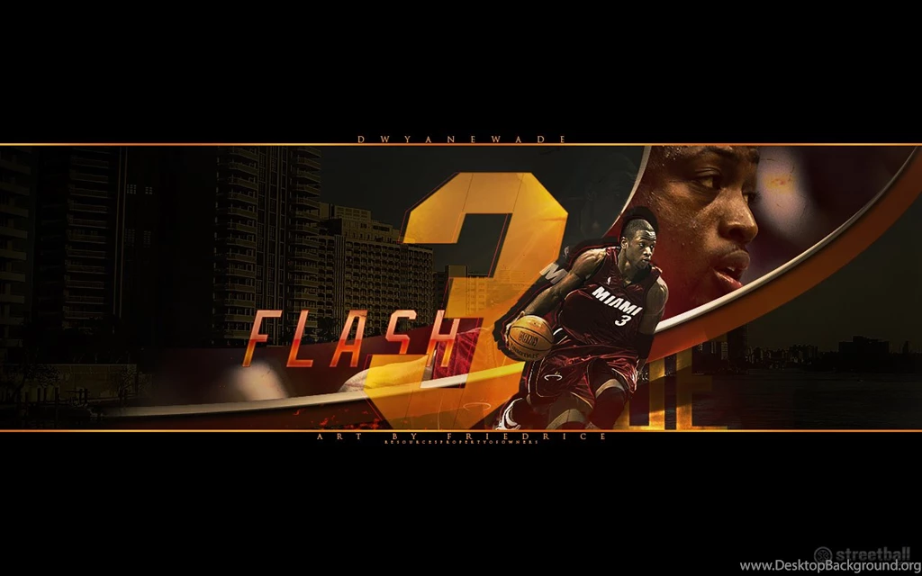 Dwyane Wade Widescreen HD Basketball Wallpapers Streetball