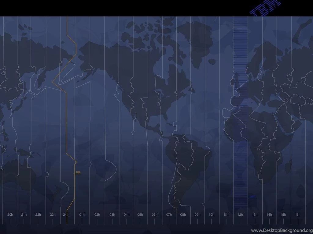 1400 X 1050 IBM Americas Map