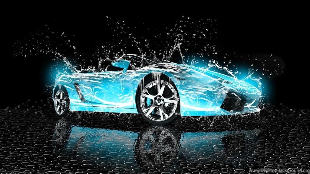 Lamborghini, Gallardo, Acqua, Auto, Auto